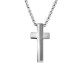 Ocelový náhrdelník z chirurgické oceli "Křížek"
